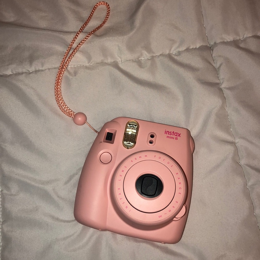 Light Baby pink Poloroid